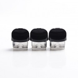 [Ships from Bonded Warehouse] Authentic SMOK Nord 2 Pod Replacement Empty Nord Pod Cartridge - Black, 4.5ml (3 PCS)