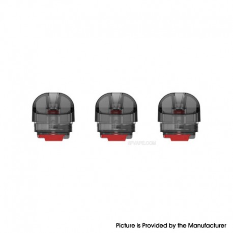 [Ships from Bonded Warehouse] Authentic SMOKTech SMOK Nord 5 Replacement Empty Pod Cartridge - 5ml (3 PCS)