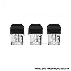 [Ships from Bonded Warehouse] Authentic SMOK Novo 2 Pod System Replacement Pod Cartridge - Clear Pod DC 0.8ohm MTL, 2ml (3 PCS)