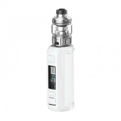 [Ships from Bonded Warehouse] Authentic VOOPOO Argus MT 100W Mod Kit with Uforce-L Tank - Pearl White, 5~100W, 3000mAh 5.5ml