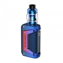 [Ships from Bonded Warehouse] Authentic GeekVape L200 Aegis Legend 2 Mod kit with Z Sub Ohm 2021 Tank - Blue Red, VW 5~200W