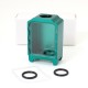 SXK Replacement Boro Tank for BB / Billet / Boro Box Mod Kit - Green, Aluminum