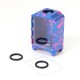 SXK Replacement Boro Tank for BB / Billet / Boro Box Mod Kit - Blue Pink, Aluminum