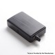 SXK BB Style 60W All-in-One VW Box Mod Vape Kit w/ USB Port - Black, 1~60W, Aluminum Alloy, 1 x 18650, Evolv DNA 60 (2023 Logo)