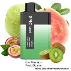 [Ships from Bonded Warehouse] Authentic NEITH EPICMOD 5500 Puffs 0mg Disposable Kit 650mAh 14ml - Kiwi Passion Fruit Guava