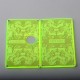 Authentic MK MODS Cyberspace Replacement Panels for Vandy Pulse AIO Kit - Fluo Green, Back + Front Plates (2 PCS)