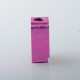 Authentic MK MODS Topo Boro Tank for SXK BB / Billet AIO Box Mod Kit - Pink, Aluminum + Glass