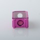 Authentic MK MODS Topo Boro Tank for SXK BB / Billet AIO Box Mod Kit - Pink, Aluminum + Glass