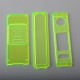 Authentic MK MODS Replacement Panels Set for Stubby AIO - Fluo Green (3 PCS)