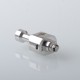 ESG Skynet Style RBA Bridge for Billet / BB / Boro Tank - Silver, SS, Air Pins 1.0 / 1.2 / 1.5 / 2.0 / 2.5 / 3.0 / 3.5mm