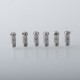 ESG Skynet Style RBA Bridge for Billet / BB / Boro Tank - Silver, SS, Air Pins 1.0 / 1.2 / 1.5 / 2.0 / 2.5 / 3.0 / 3.5mm