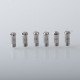 ESG Skynet Style RBA Bridge for Billet / BB / Boro Tank - Silver, SS, Air Pins 1.0 / 1.2 / 1.5 / 2.0 / 2.5 / 3.0 / 3.5mm