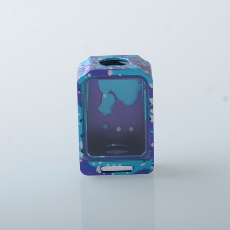 PRC ProRo Style Boro Tank for SXK BB / Billet AIO Box Mod Kit - Blue Purple, Aluminum Alloy