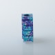 PRC ProRo Style Boro Tank for SXK BB / Billet AIO Box Mod Kit - Blue Purple, Aluminum Alloy