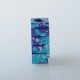 PRC ProRo Style Boro Tank for SXK BB / Billet AIO Box Mod Kit - Blue Purple, Aluminum Alloy