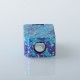 PRC ProRo Style Boro Tank for SXK BB / Billet AIO Box Mod Kit - Blue Purple, Aluminum Alloy