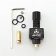 SXK PROtocol ATOM MK-02 Style RBA Bridge for Boro Devices / Billet / BB Mod Kit - Black, 3.5mm + 4.0mm