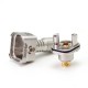 SXK PROtocol ATOM MK-02 Style RBA Bridge for Boro Devices / Billet / BB Mod Kit - Silver, 3.5mm + 4.0mm