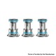 [Ships from Bonded Warehouse] Authentic Aspire Replacement Coil for Cloudflask S Pod Kit / Cloudflask III Kit - 0.6ohm (3 PCS)