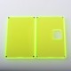 Authentic MK MODS Replacement Front + Back Panel for Vandy Pulse AIO.5 Kit - Fluo Green (2 PCS)