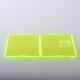 Authentic MK MODS Replacement Front + Back Panel for Vandy Pulse AIO.5 Kit - Fluo Green (2 PCS)