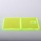 Authentic MK MODS Replacement Front + Back Panel for Vandy Pulse AIO.5 Kit - Fluo Green (2 PCS)