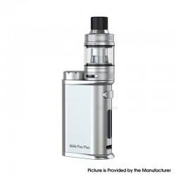 [Ships from Bonded Warehouse] Authentic Eleaf iStick Pico Plus 75W Kit with Melo 4S Tank Atomizer - Silver, VW 1~75W, 1 x 18650