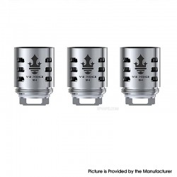 [Ships from Bonded Warehouse] Authentic SMOK V12 Prince-M4 Quadruple Coil for TFV12 Prince Tank - 0.17 Ohm (30~70W) (3 PCS)