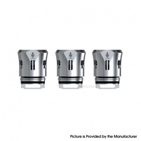 [Ships from Bonded Warehouse] Authentic SMOK V12 Prince Triple Mesh Coil for TFV12 Prince Tank - 0.15Ohm (80~130W) (3 PCS)