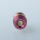 Authentic MK MODS Ti-type2 Drip Tip + Button Set for dotMod dotAIO V1 / V2 Pod - Pink, Titanium Alloy