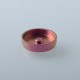 Authentic MK MODS Ti-type2 Drip Tip + Button Set for dotMod dotAIO V1 / V2 Pod - Pink, Titanium Alloy