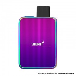 [Ships from Bonded Warehouse] Authentic Smoant Charon Baby 750mAh Pod System Vape Kit - Matt Rainbow, 2.0ml, 0.6ohm / 1.2ohm