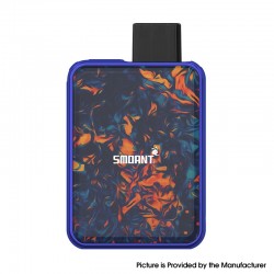 [Ships from Bonded Warehouse] Authentic Smoant Charon Baby 750mAh Pod System Vape Kit - Matt Purple, 2.0ml, 0.6ohm / 1.2ohm