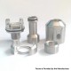 Maven Style RBA Bridge for Billet / BB / Boro Tank - Black, SS, Air Pins 1.0, 1.2, 1.5, 1.8, 2.0, 2.5, 3.0, 3.5, 4.0mm