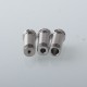 Vapeasy Unkwn One Unreal Style RBA Bridge for Billet / BB / Boro Tank - Silver, 316SS