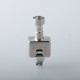 Vapeasy Unkwn One Unreal Style RBA Bridge for Billet / BB / Boro Tank - Silver, 316SS