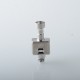 Vapeasy Unkwn One Unreal Style RBA Bridge for Billet / BB / Boro Tank - Silver, 316SS