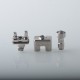 Vapeasy Unkwn One Unreal Style RBA Bridge for Billet / BB / Boro Tank - Silver, 316SS