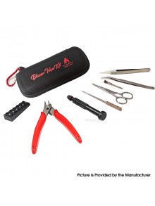 Authentic ThunderHead Creations THC Blazer Vape Kit - Screwdriver, Cutter, Scissors, Tweezer, Coil Leg Trim Tool