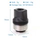 SXK NEO Style DL Drip Tip Full Kit for BB / Billet Boro AIO Mod - Silver