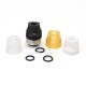 SXK NEO Style MTL Drip Tip Full Kit for BB / Billet Boro AIO Mod - Silver