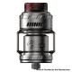 Authentic ThunderHead Creations & Mike Vapes Blaze Solo RTA Atomizer - Silver, 5.5ml, 25mm Diameter