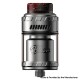 Authentic ThunderHead Creations & Mike Vapes Blaze Solo RTA Atomizer - Silver, 5.5ml, 25mm Diameter