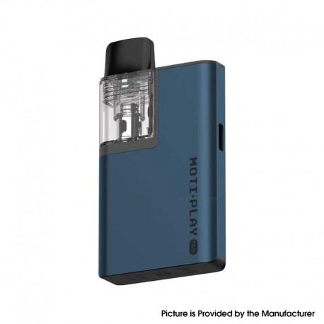 [Ships from Bonded Warehouse] Authentic MOTI Play Mini Pod System Kit - Classic Blue, 650mAh, 2ml, 1.0ohm