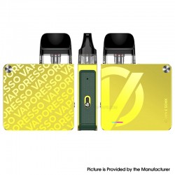 [Ships from Bonded Warehouse] Authentic Vaporesso XROS 3 Nano Pod System Kit - Lemon Yellow, 1000mAh, 2ml, 06ohm / 0.8ohm