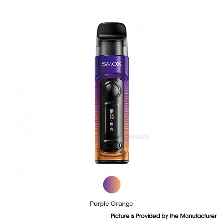 [Ships from Bonded Warehouse] Authentic SMOK RPM C Pod System Kit - Purple Orange, VW 5~50W, 1650mAh, 4ml, 0.16ohm / 0.6ohm