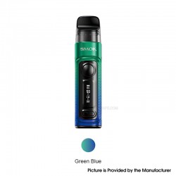 [Ships from Bonded Warehouse] Authentic SMOK RPM C Pod System Kit - Green Blue, VW 5~50W, 1650mAh, 4ml, 0.16ohm / 0.6ohm