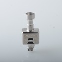 Vapeasy Unkwn One Unreal Style RBA Bridge for Billet / BB / Boro Tank - Silver, Titanium