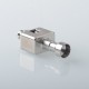 Vapeasy Unkwn One Unreal Style RBA Bridge for Billet / BB / Boro Tank - Silver, Titanium