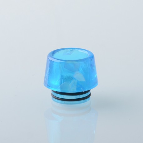 Authentic Reewape AS352 810 Drip Tip for RBA / RTA / RDA Atomizer - Cyan Blue